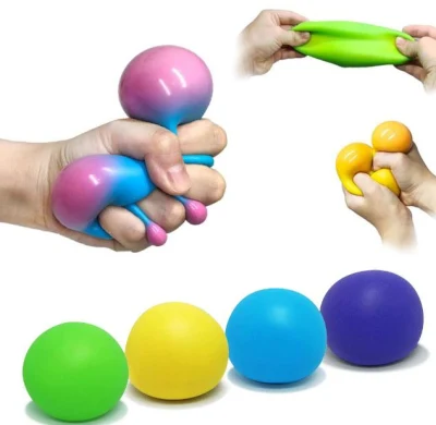 Benutzerdefiniertes Material aus PU-Schaum oder TPR, Quetschspielzeug, Stressball, Squishy-Zappelspielzeug