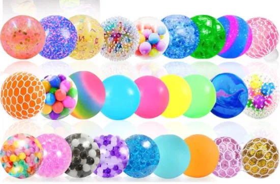 Großhandel Spielzeug Stress Squeeze Bubble Silikon Popping Fidget Toys 3D Push Sensory Fidget Pop It Ball